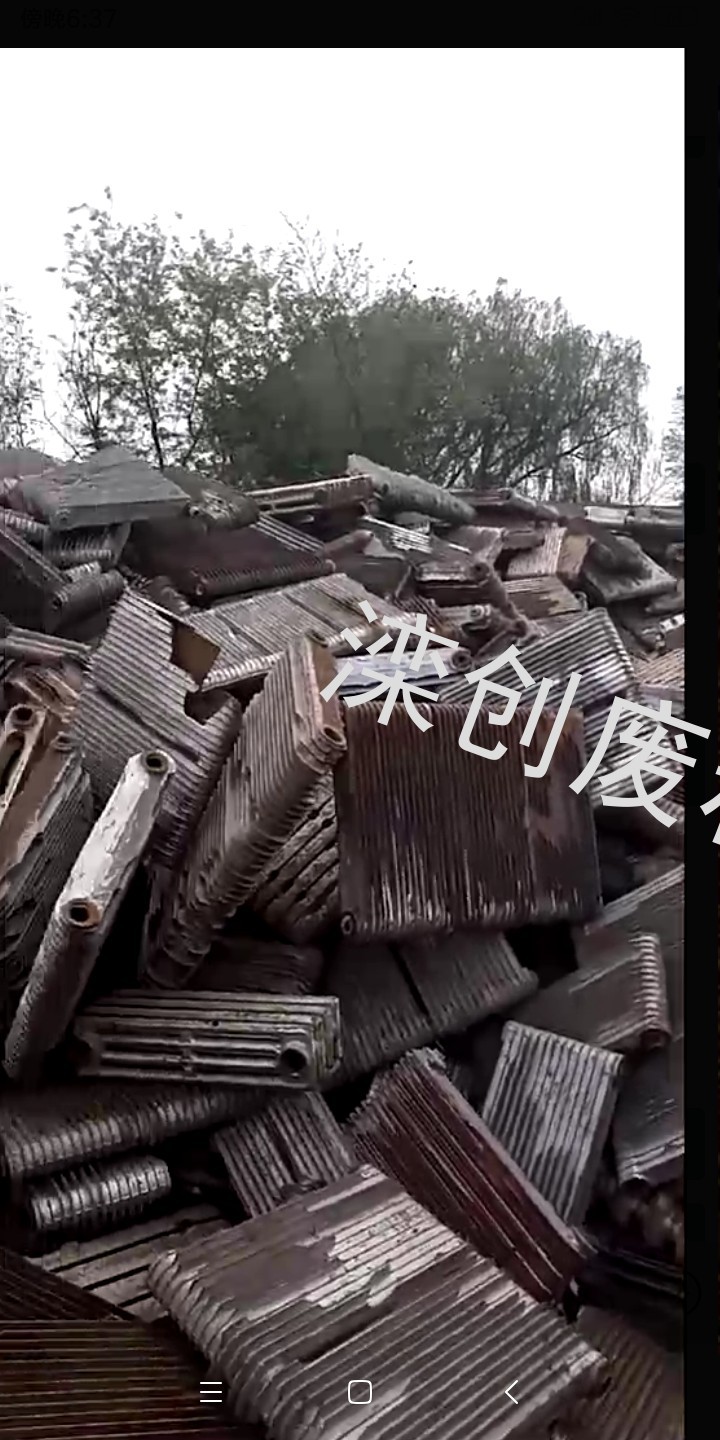 高价收东北暖气片