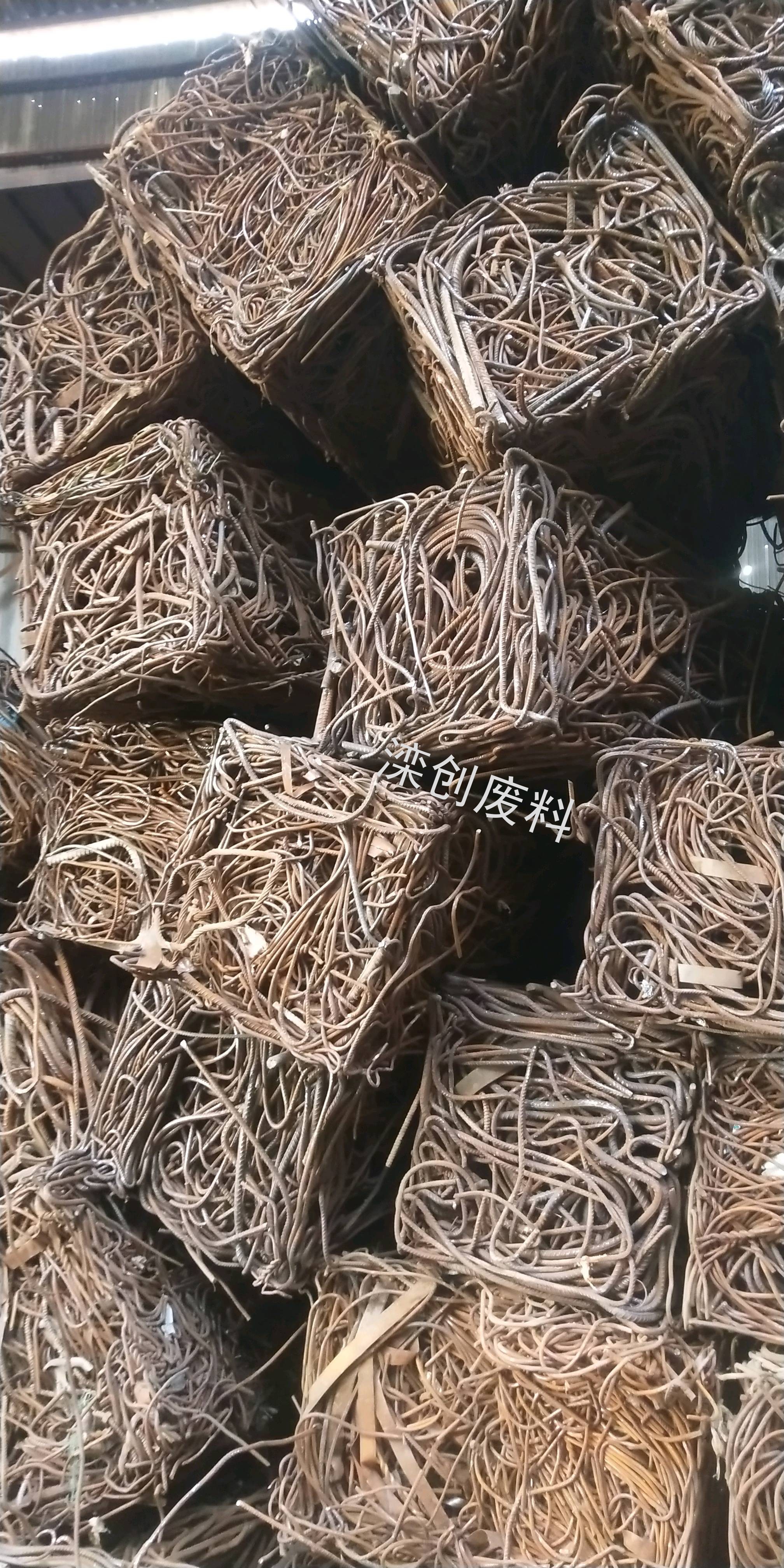 我想出手一车纯钢筋压块